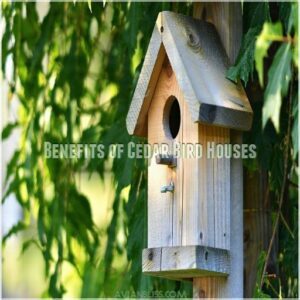 Benefits of Cedar Bird Houses