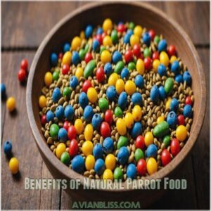 Benefits of Natural Parrot Food