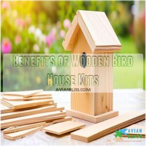 Benefits of Wooden Bird House Kits