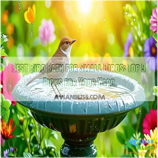 best bird bath for small birds