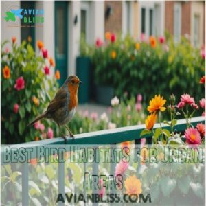 Best Bird Habitats for Urban Areas