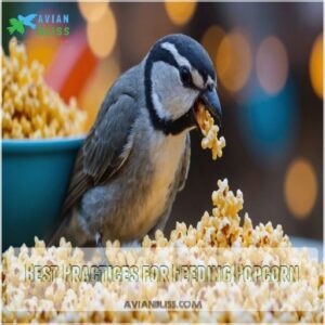 Best Practices for Feeding Popcorn