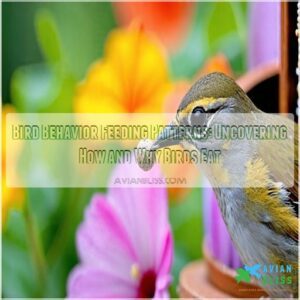 bird behavior feeding patterns