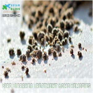 bird diarrhea treatment home remedies