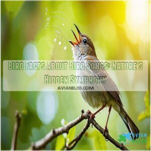 bird facts about bird songs