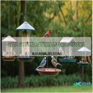 Bird Feeder Materials and Designs