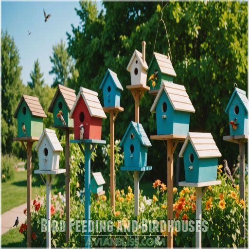 Bird Feeding and Birdhouses