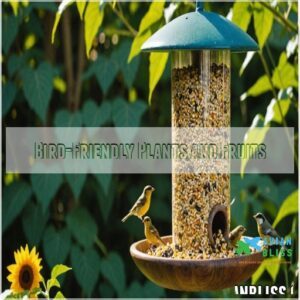 Bird-Friendly Plants and Fruits