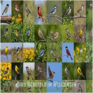 Bird Habitats in Wisconsin