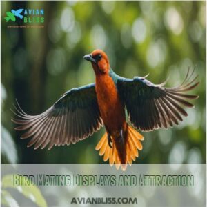 Bird Mating Displays and Attraction