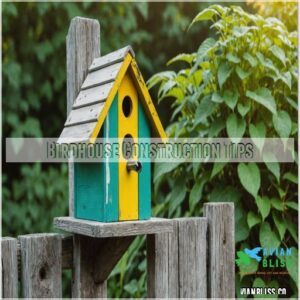 Birdhouse Construction Tips