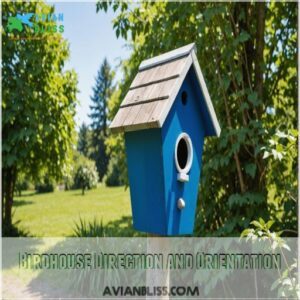 Birdhouse Direction and Orientation