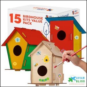 Birdhouse Kit - 15 Unfinished