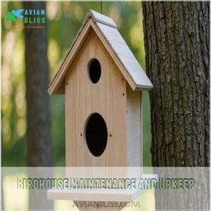 Birdhouse Maintenance and Upkeep