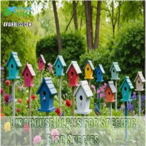 Birdhouse Plans for Specific Bird Species