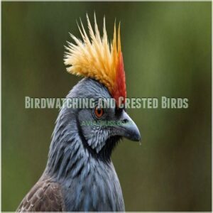 Birdwatching and Crested Birds