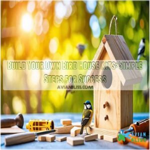 build your own bird house kits