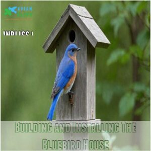 Building and Installing The Bluebird House