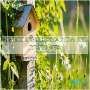 cedar bird house benefits