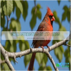 Characteristics of Red Birds