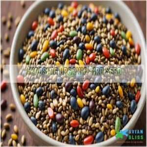 Choosing Organic Bird Seed