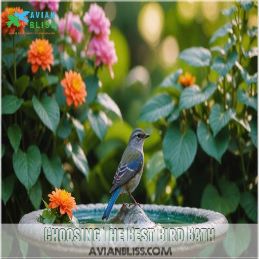 Choosing The Best Bird Bath