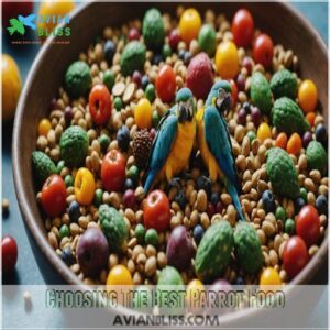 Choosing The Best Parrot Food