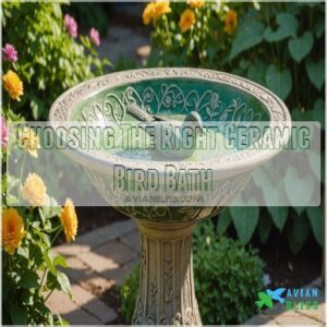 Choosing The Right Ceramic Bird Bath