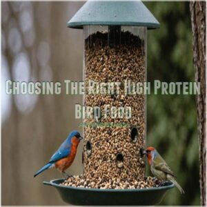 Choosing The Right High Protein Bird Food