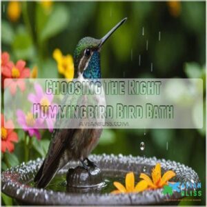 Choosing The Right Hummingbird Bird Bath