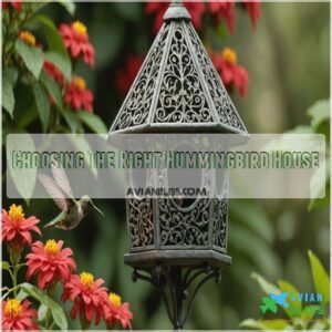 Choosing The Right Hummingbird House