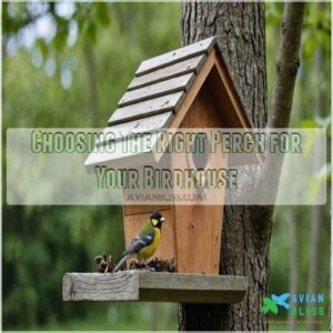 Choosing The Right Perch for Your Birdhouse