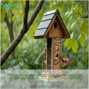 Choosing The Right Squirrel Feeder