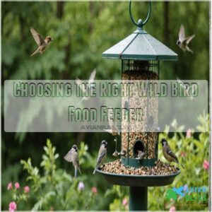 Choosing The Right Wild Bird Food Feeder