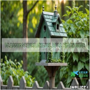 Classic Series Chapel Bell Birdhouse