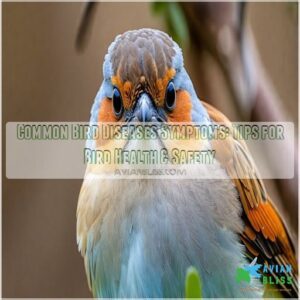 common bird diseases symptoms