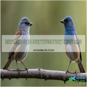 Common Bird Identification Mistakes