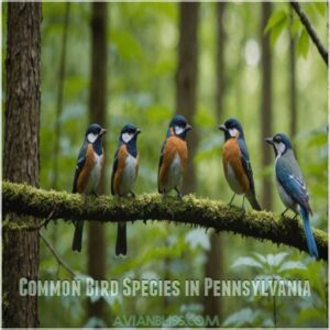 Common Bird Species in Pennsylvania