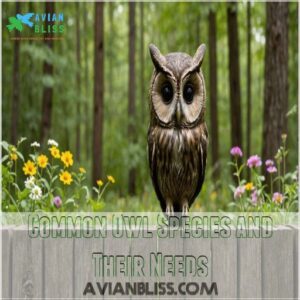 Common Owl Species and Their Needs