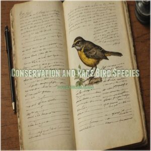 Conservation and Rare Bird Species