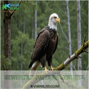 Conservation Efforts for Large Birds