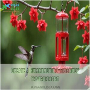 Create a Hummingbird-Friendly Environment