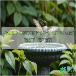 Creating a Hummingbird-Friendly Yard in Hot Weather