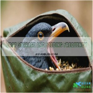 Crop Storage and Feeding Frequency