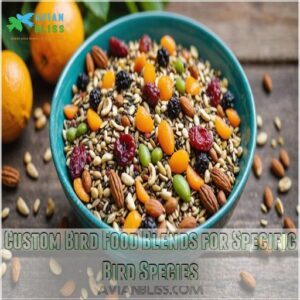 Custom Bird Food Blends for Specific Bird Species