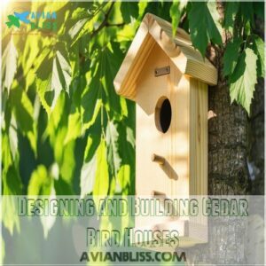 Designing and Building Cedar Bird Houses