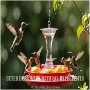 Deter Bees With Natural Repellents