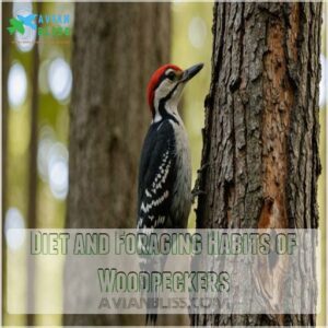 Diet and Foraging Habits of Woodpeckers