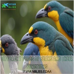 Different Types of Beaks and Their Functions