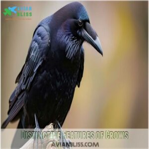 Distinctive Features of Crows